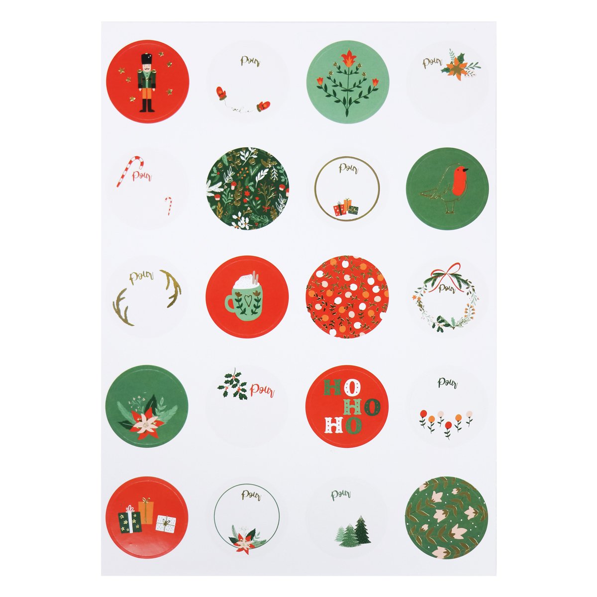 Lot De 4 Feuilles D'autocollants De Décoration De Noël Pour Enfants, Scrapbooking, Flocon De Neige, Décoration De Fête U8Z4