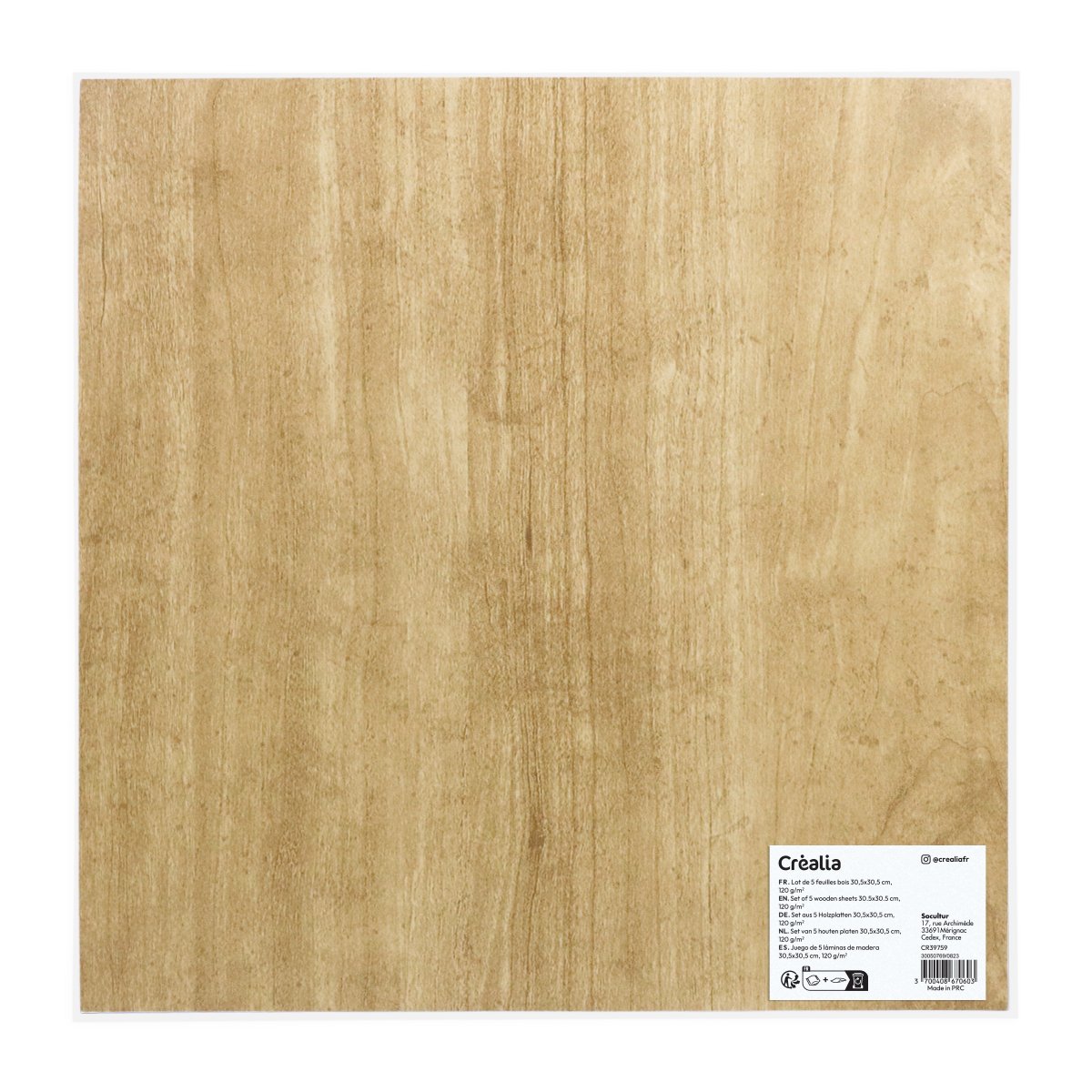 Galtopia - Lot De 5 Cœurs En Bois MDF De 15 Cm Avec Trou Découpé