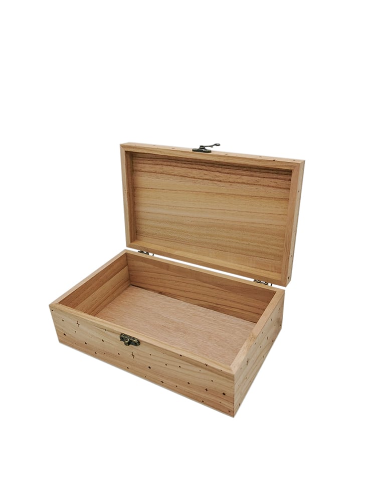 Boîte De Rangement En Bois Pour Disquettes 3.5 Pouces - Avec Clés, Comme Neuve