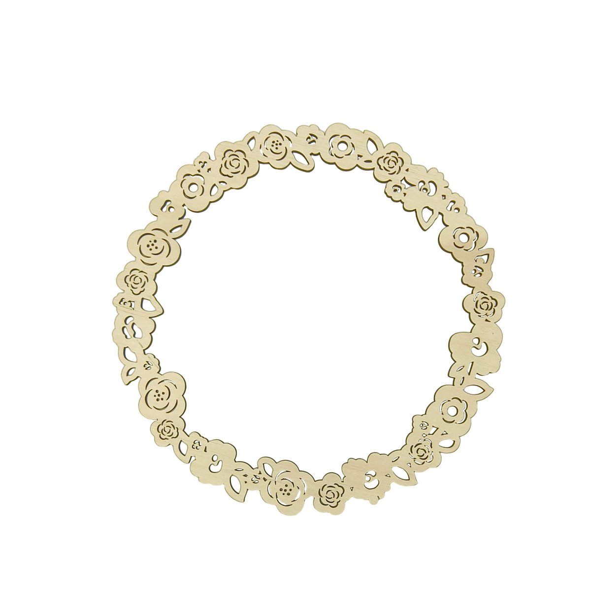 Cercle Floral En Bois De Bambou, Cerceau En Macramé, Anneaux