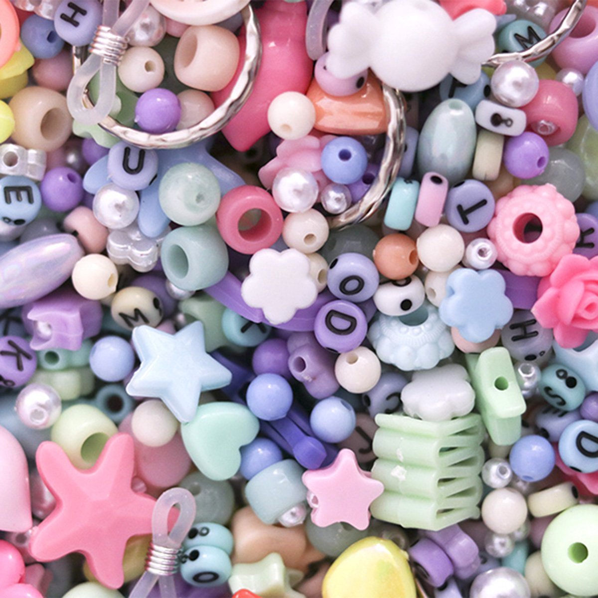 Lot De 720 Perles De Verre En Cristal De 3 Mm - Perles De Verre