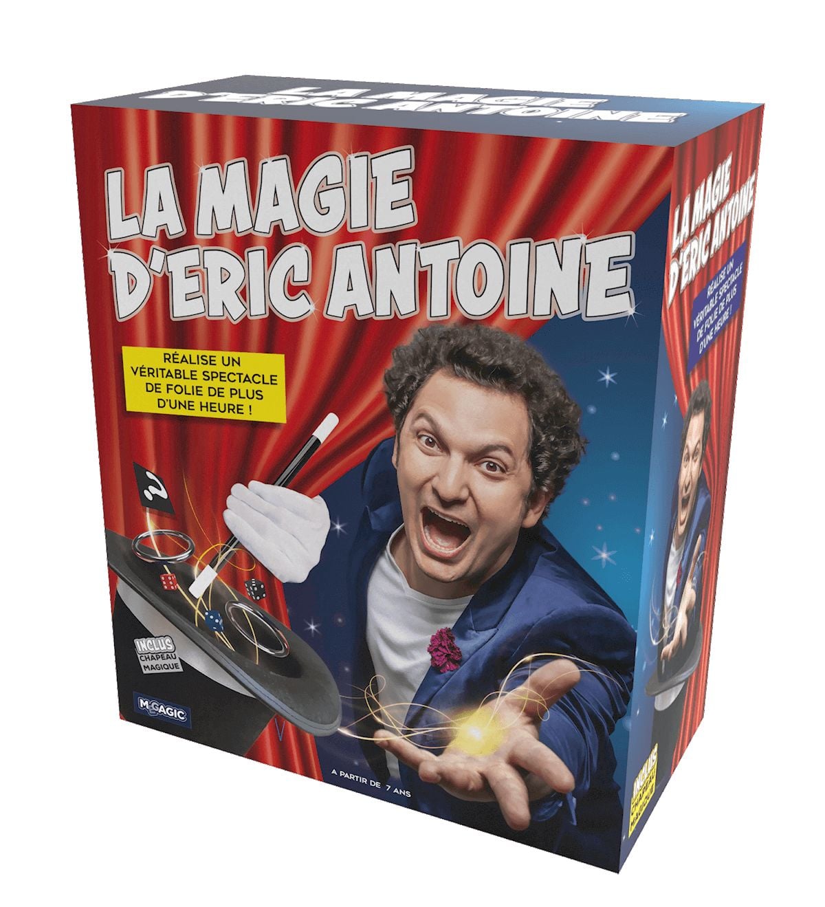 Coffret Magie Eric Antoine – La Magie Des Cartes – 15 Tours, Dès 6 Ans, Défi Graine De Magicien