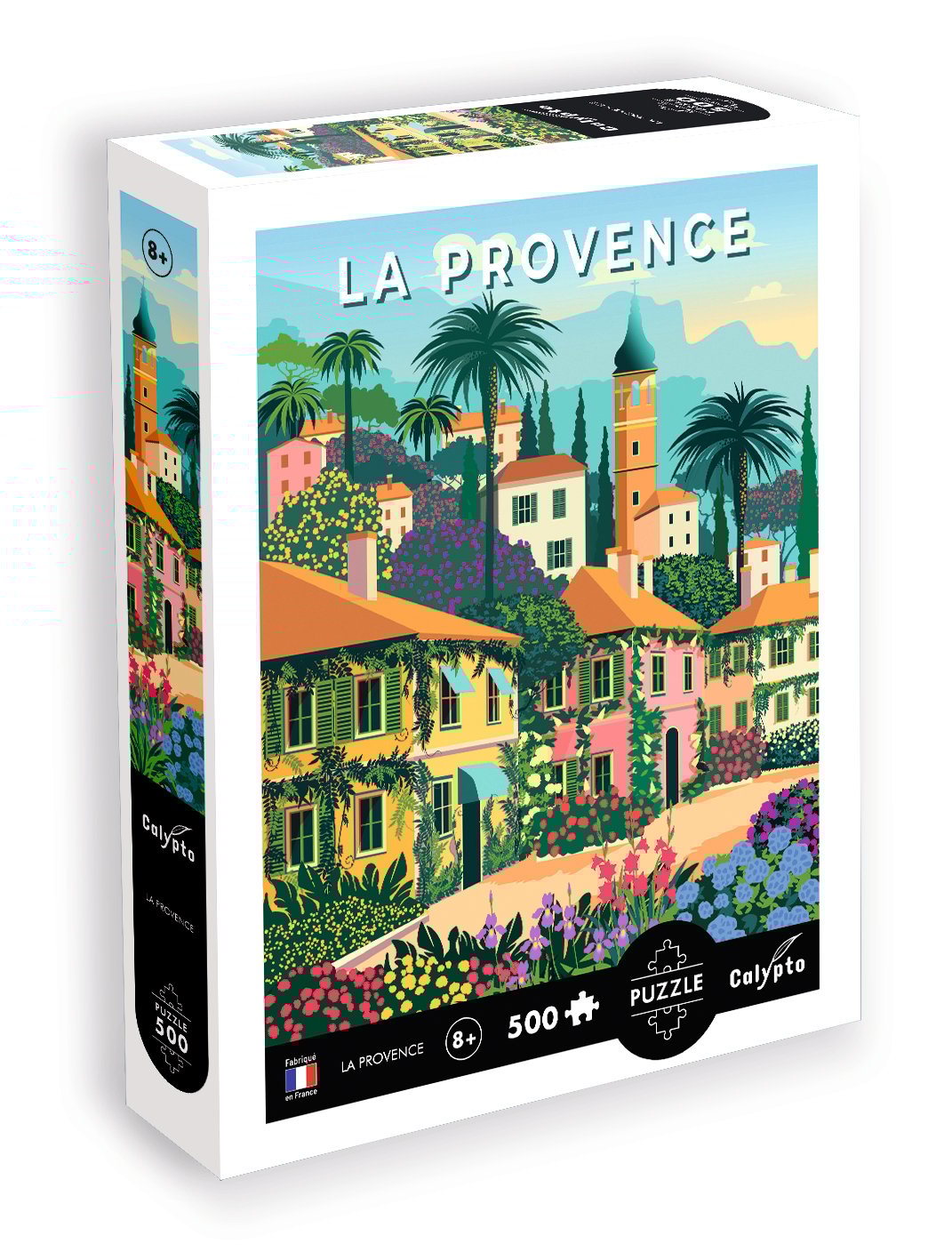 Puzzle 500 pièces - La Provence - Calypto | Cultura