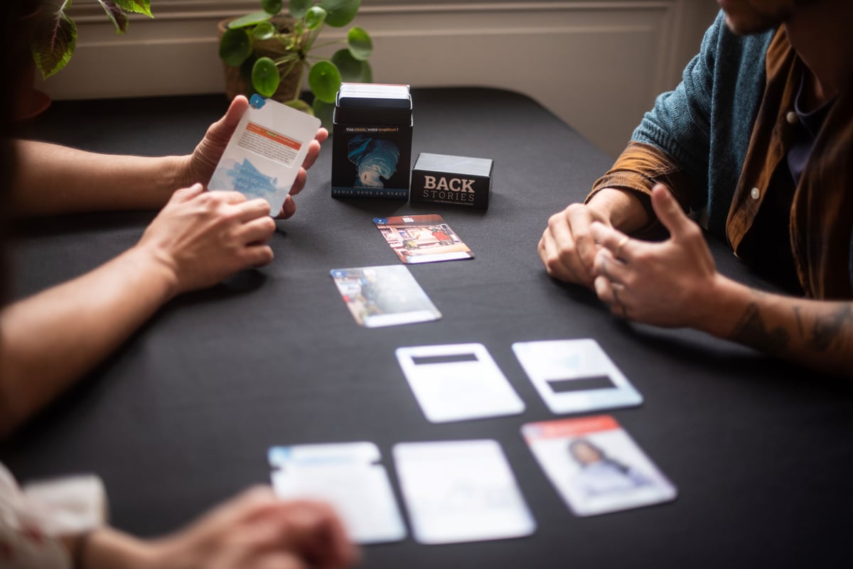 Backstories : Seule Sous La Glace - Jeu de Société - Boutique