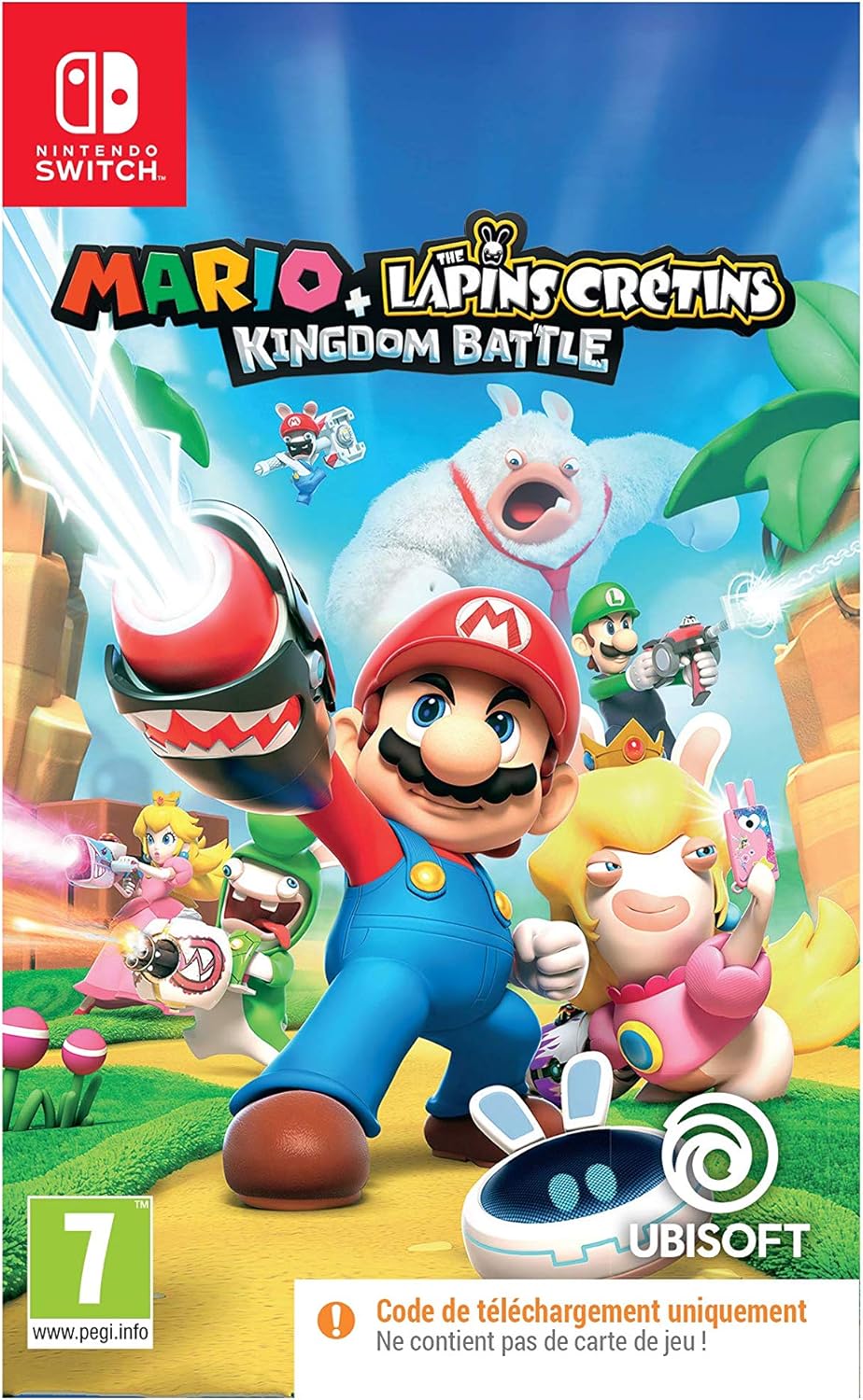Mario + The Lapins Crétins Kingdom Battle (code in a box