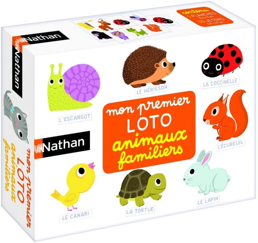 Mon premier loto la ferme - Jeux d'éveil | Cultura