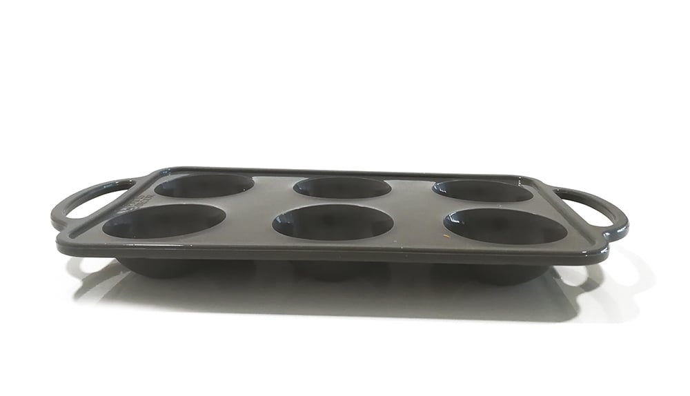 Moules à Muffins Demi-Sphères En Silicone – Lot De 3, 5 Cavités, Pour Chocolat, Glaçons, Savon (NALCY)