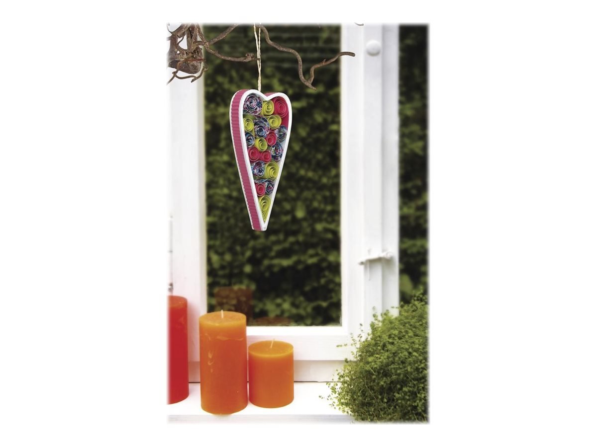 PATIKIL 540 X 10mm Bandes De Papier Quilling Arc-En-Ciel, 240