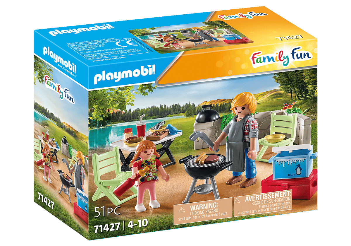 Playmobil® - Barbecue avec papa et enfant - 71427 - Playmobil