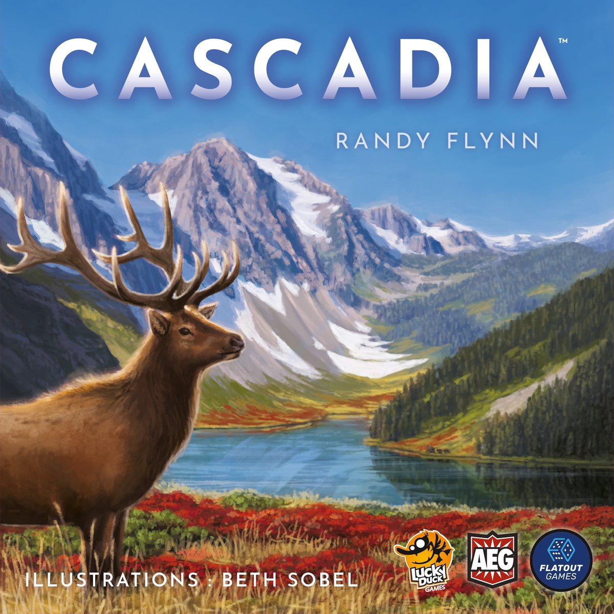 Lucky Duck Games Cascadia Stratégie Jeu