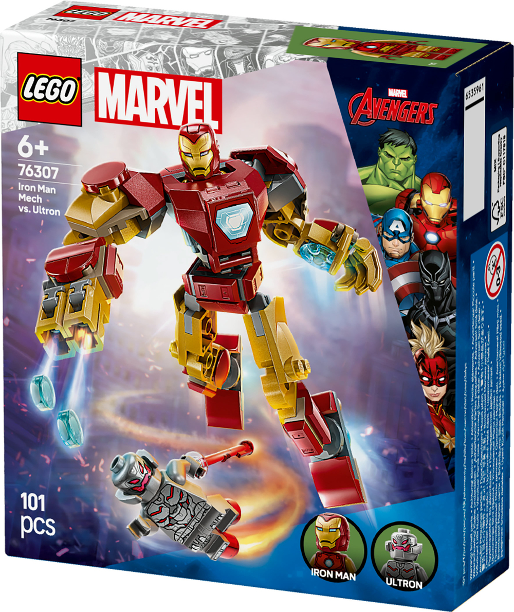 LEGO® 76307 Le robot d'Iron Man contre Ultron LEGO® Marvel