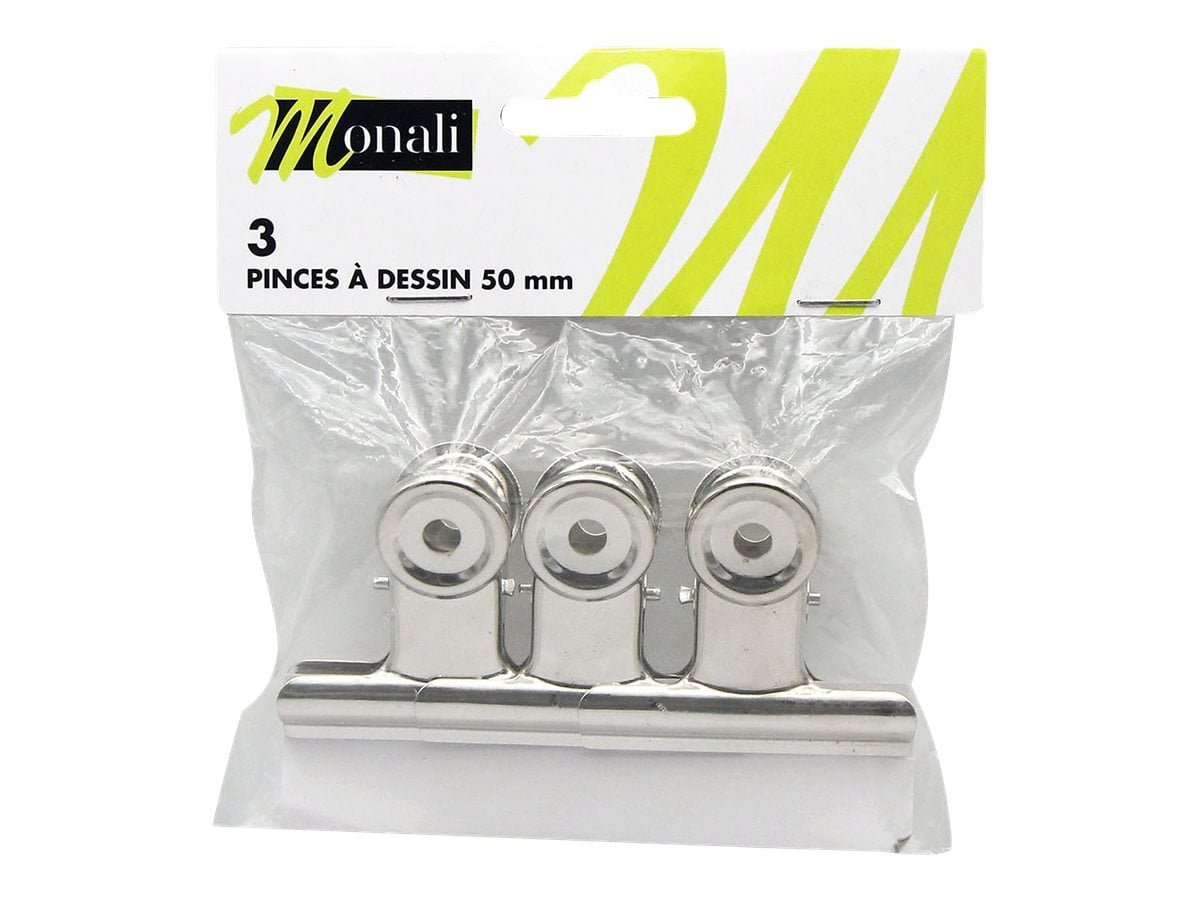 Lot de 100 mini pinces à motif - En métal - À tête ronde - Pour scrapbooking, école, bureau, papier, bricolage, artisanat - Noir