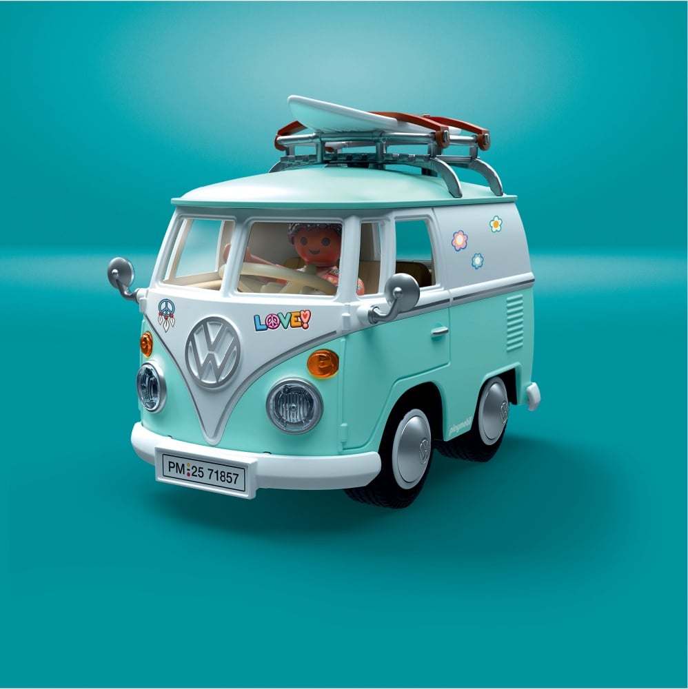 Playmobil 70826 Volkswagen T1 Combi Van – Édition Limitée, Camping Bus, Neuf Scellé