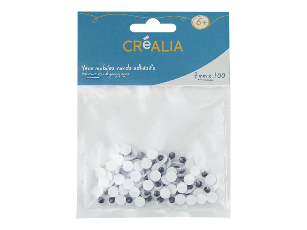 Yeux Autocollants TOAOB 40 Pièces 30mm Yeux Mobiles Autocollants Adhésifs En Plastique Bouche à Coller