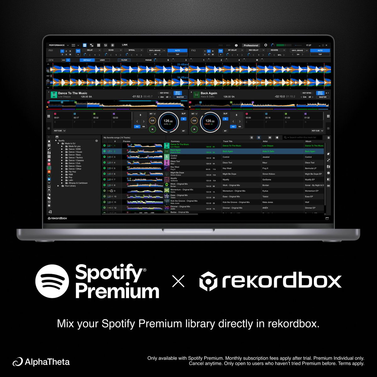 Pioneer DJ DDJ-FLX4 - Contrôleur DJ - Noir - DJ | Cultura