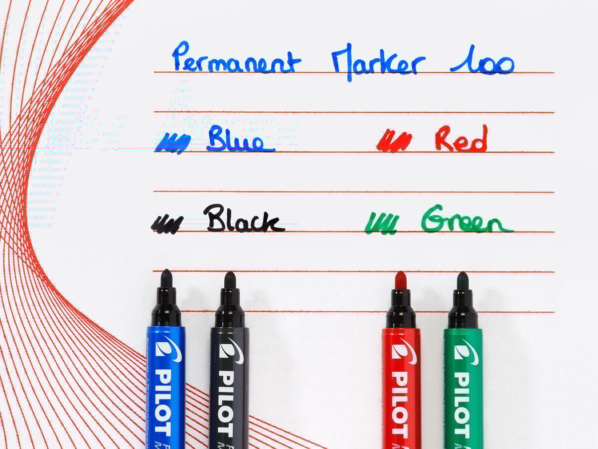 Pilot - Marqueur Permanent - Pointe Extra Fine - Blanc Pas Cher