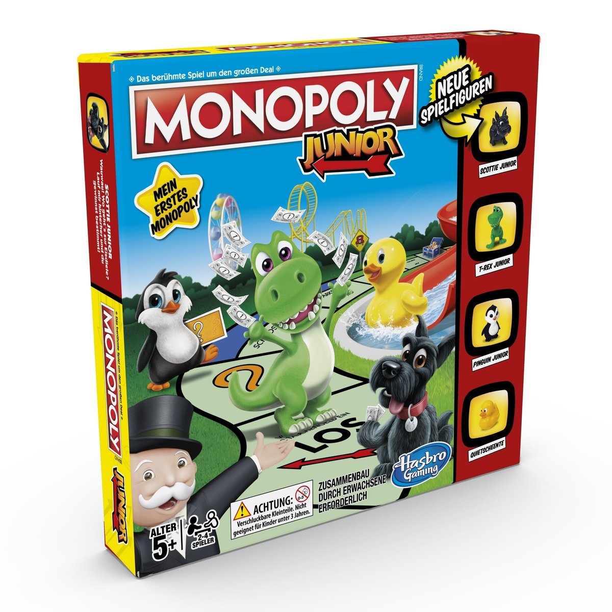 Monopoly Super Mario Bros. Le Film - Jeu De Société Hasbro - 2 à 4 Joueurs - 8-11 Ans - Neuf