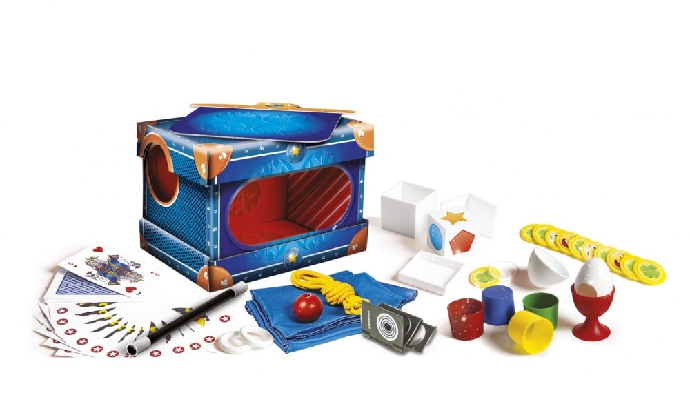 Coffret Magie Clementoni Le Caisson Magique - 80 Tours, Avec Accessoires, Lumières Et Sons, Pour Enfants Dès 7 Ans