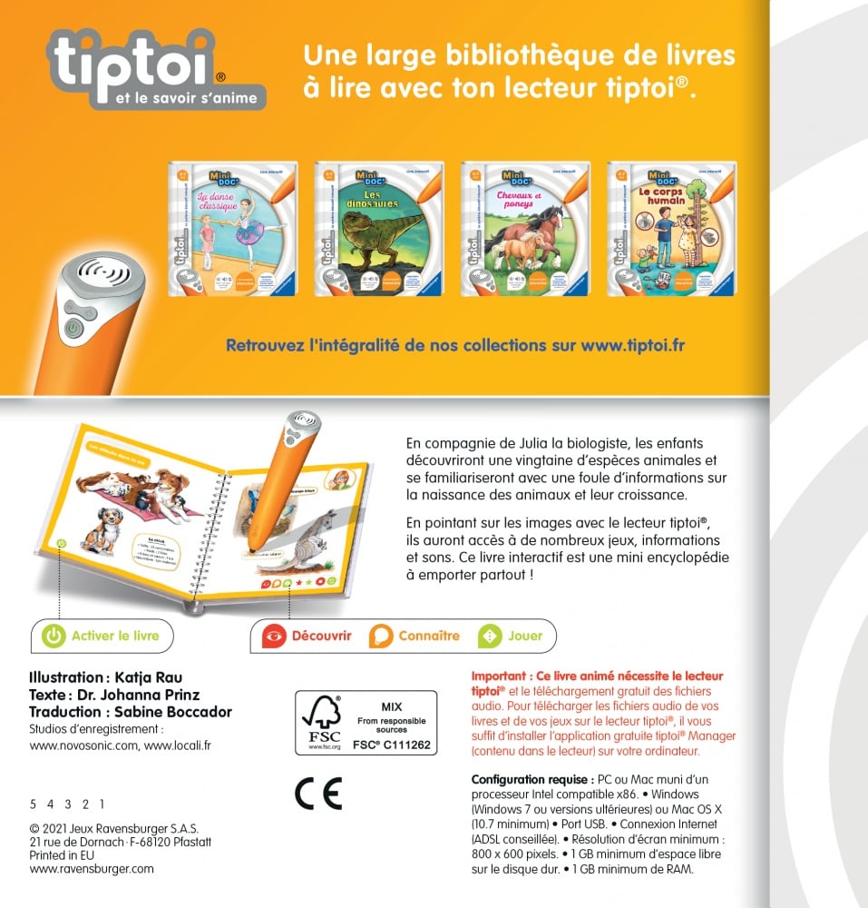 Ravensburger Livre Interactif Tiptoi - Mon premier livre de vocabulaire : anglais pas cher Ravensburger Livre Interactif Tiptoi - Mon premier livre de vocabulaire : anglais pas cher