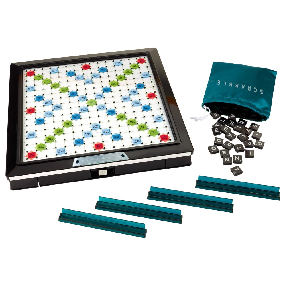 Jeu de societe scrabble de luxe modele plateau tournant en France