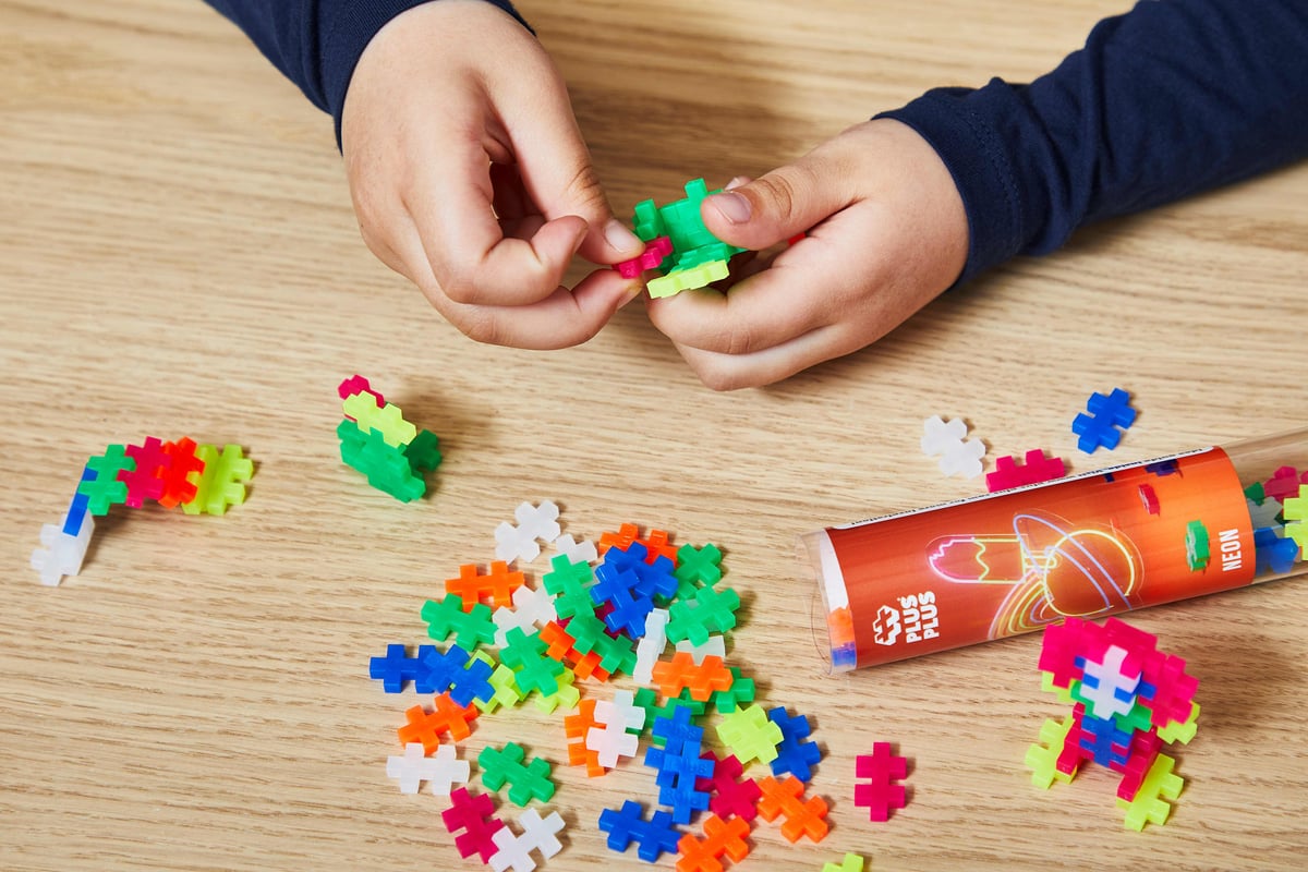 Plus Plus Tube Néon ToT Jeux de construction Cultura