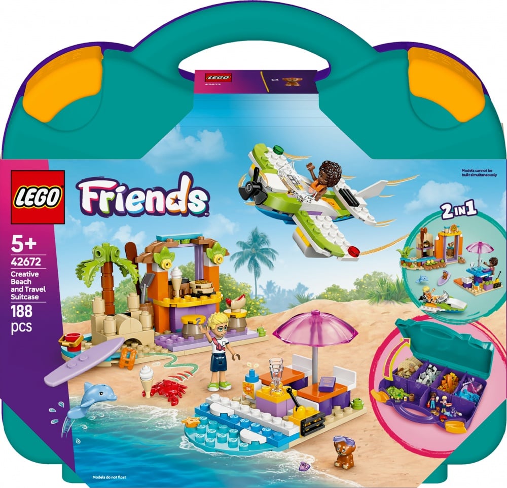 LEGO® 42672 - La valise créative de plage - LEGO® Friends - Jeux