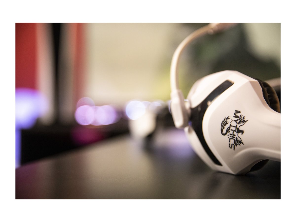 Casque Gaming Konix Mythics Nemesis – Filaire Jack 3.5mm, Noir/Verte