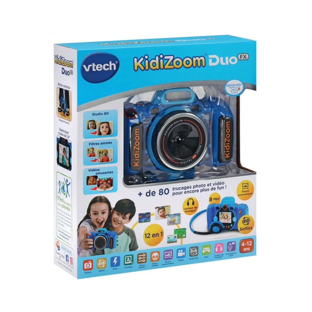 Appareil photo Kidizoom Duo FX Bleu Vtech Appareil photo