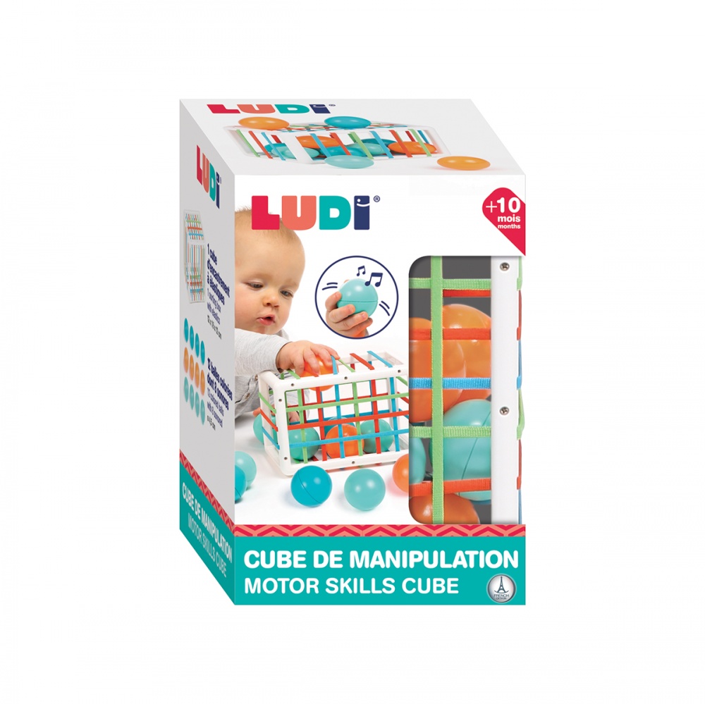 Cube de manipulation - Ludi - Premiers jeux - Jeux d'éveil | Cultura