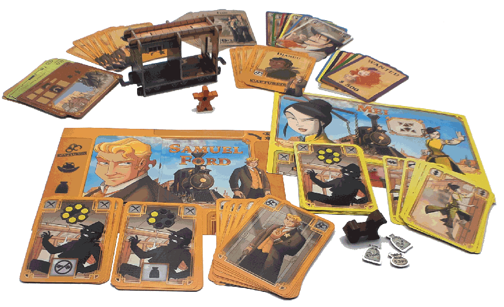 Ludonaute Colt Express – Espansione Maresciallo E Prigionieri (ASMLUDCOEX03EN)