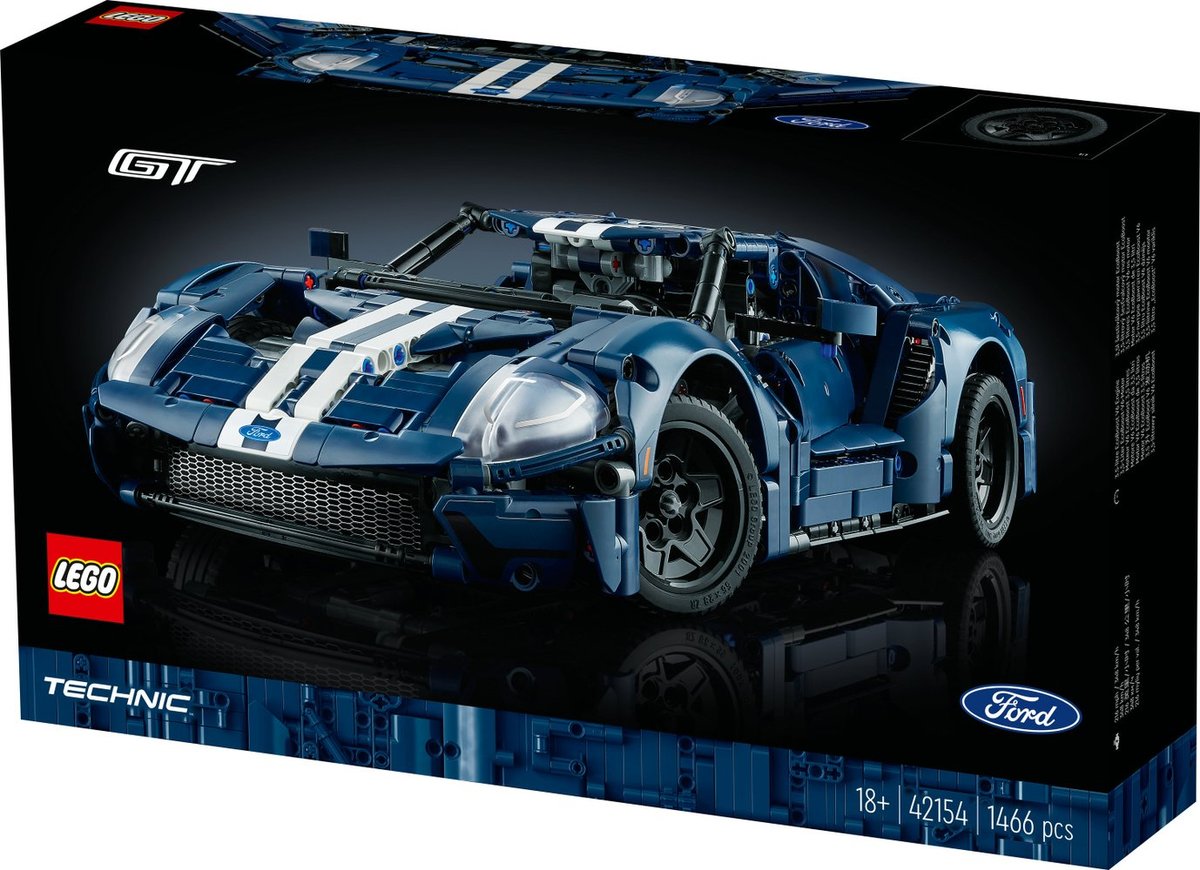LEGO® 42154 - Ford GT 2022 - LEGO® Technic - Jeux de construction
