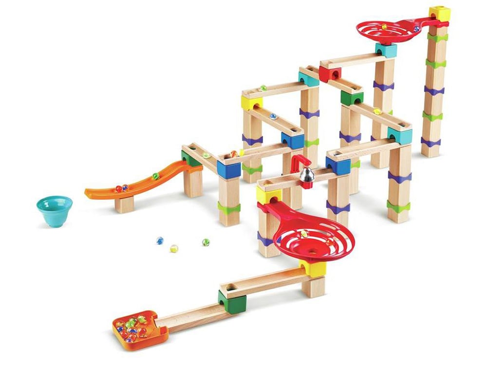 Maquette Bois Circuit à billes Night City – Puzzle Maquette Bois Circuit à billes Night City – Puzzle