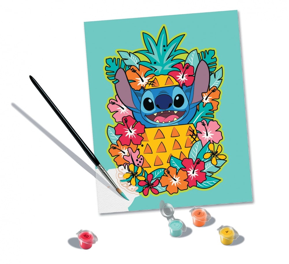 CreArt Stitch Ravensburger - Lilo et Stitch - 24x30cm- Peinture