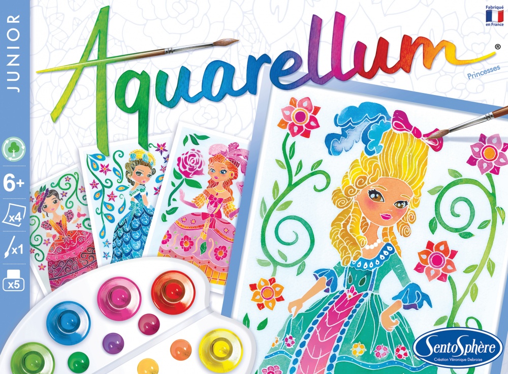Aquarellum junior : Princesses - La Grande Récré