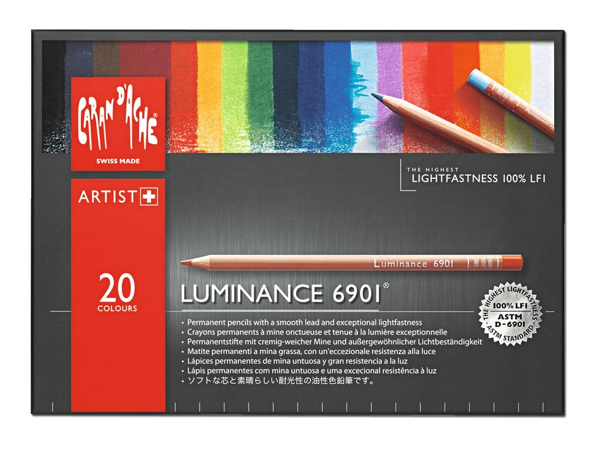 Caran d'Ache Luminance 6901 - Crayon de couleur - permanent
