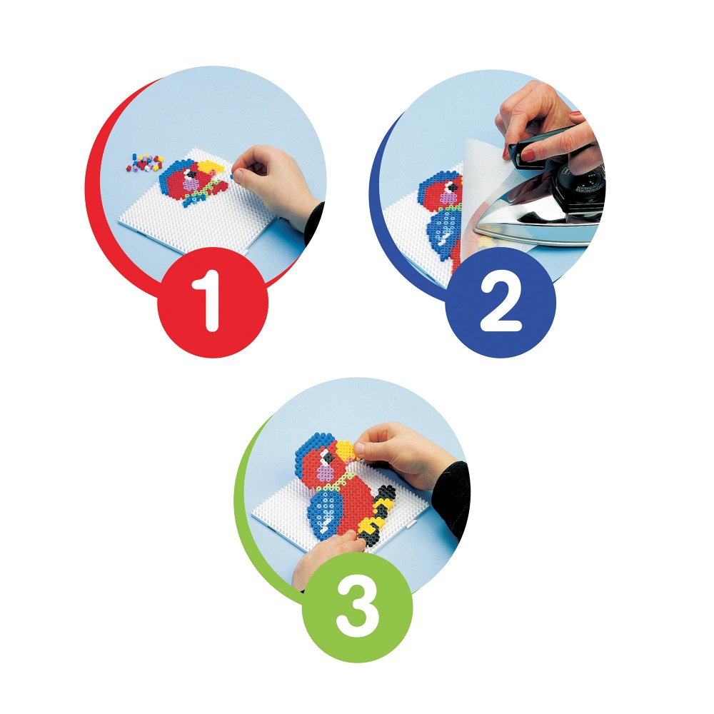 Kit PERLOU Gourmandises 1000 Perles à Repasser - Jeux - Jouets