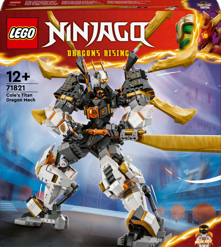 LEGO® 71821 - Le dragon Titan de Cole - LEGO® NINJAGO® - Jeux de