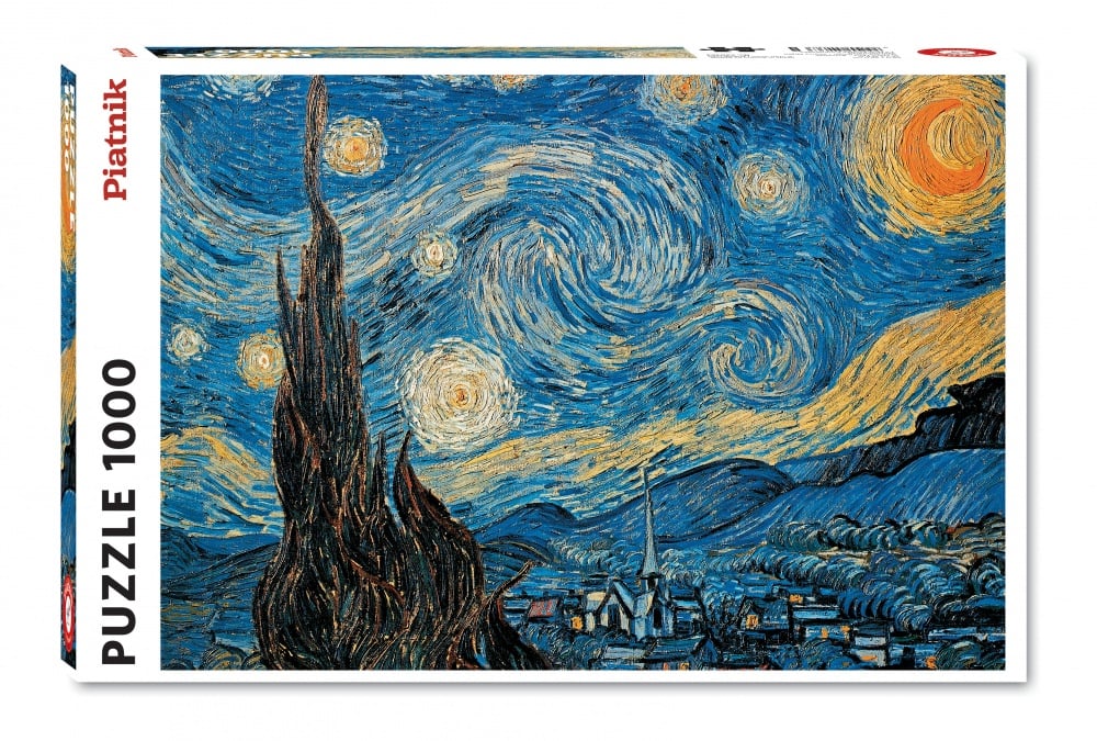 Toile - Tableau Van Gogh - Nuit étoilée sur le Rhône - Pont - Maîtres