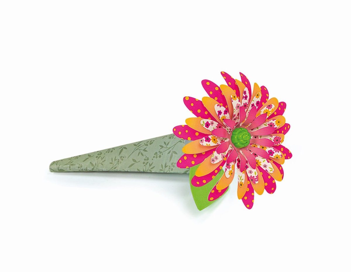 Kit Créatif Fleurs Parfumées Clementoni - 7 Fleurs à Assembler - Dès 7 Ans
