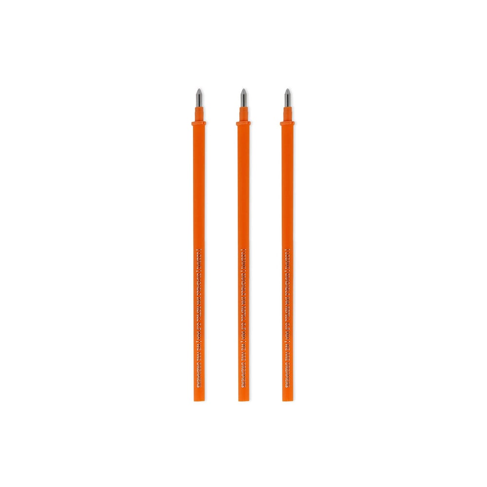 18 Recharges De Stylo Effaçable Legami - 9 Couleurs, Pointe 0,7 Mm - Encre Thermosensible - Longueur 13 Cm