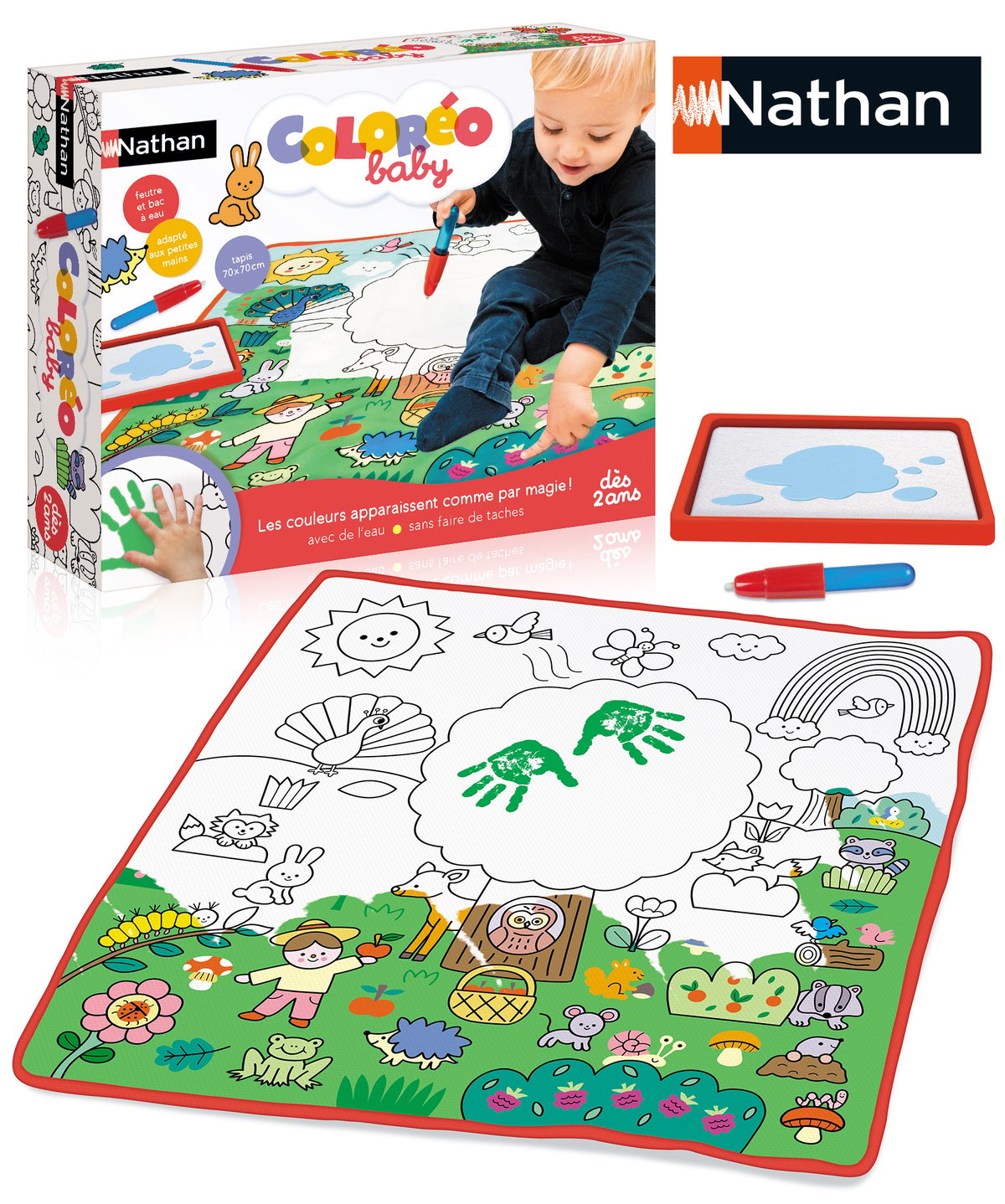 Hôpital Vétérinaire Portable En Bois - Jouet Éducatif Pour Enfants 3 Ans Et + - 9 Pièces Incluses