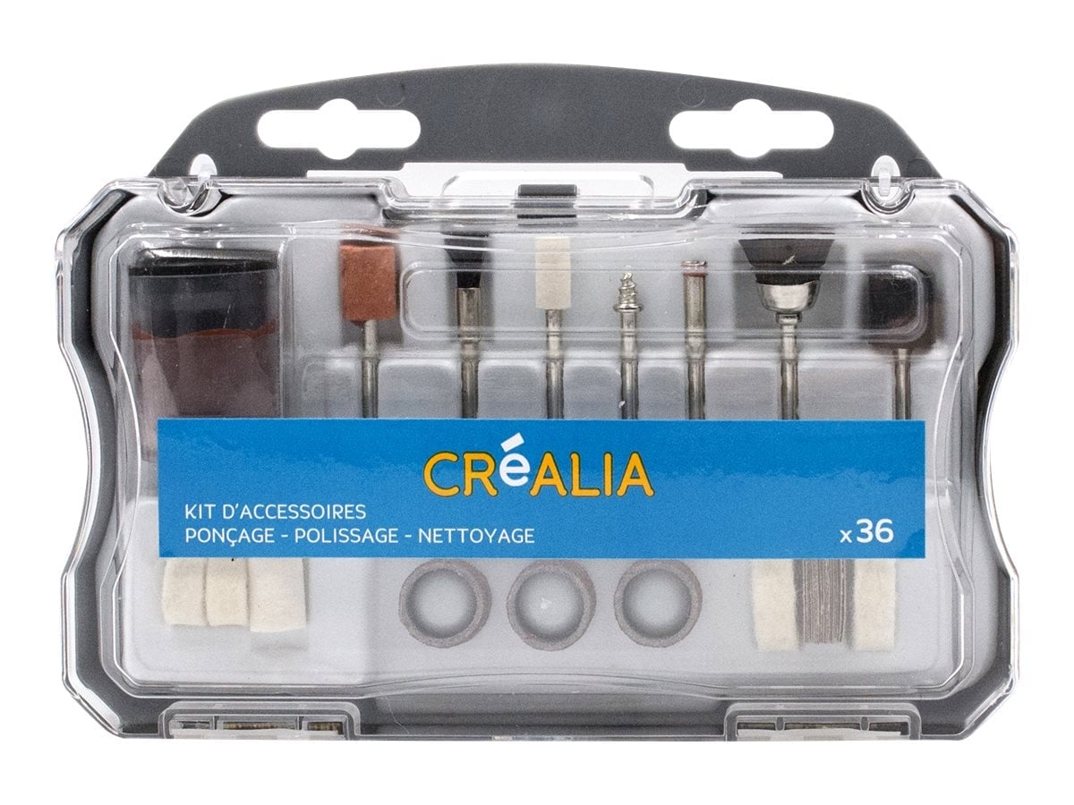 GF3225 Silverline Kit 8 accessoires de ponçage et de
