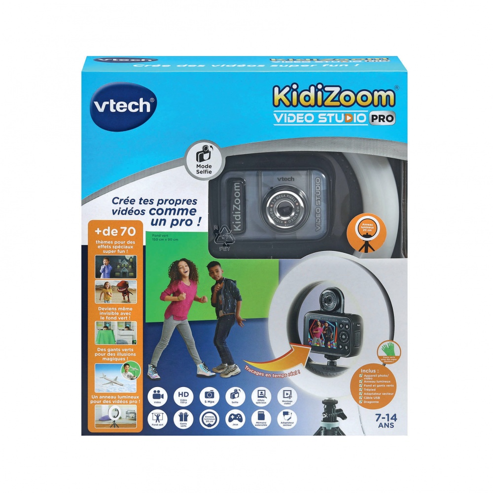 Protection D'écran Pour Vtech Kidizoom Video Studio HD - 2 Films Ultra Clairs Et Anti-rayures
