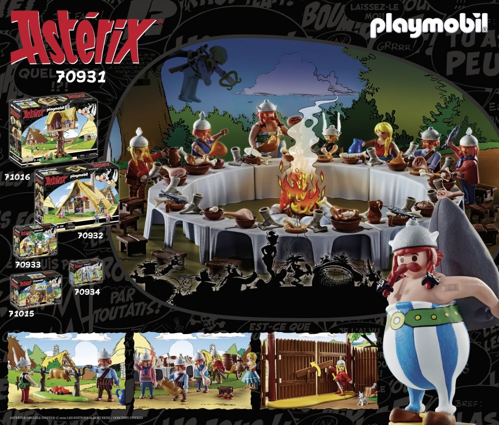 Astérix : Le banquet du village - 70931 | PLAYMOBIL