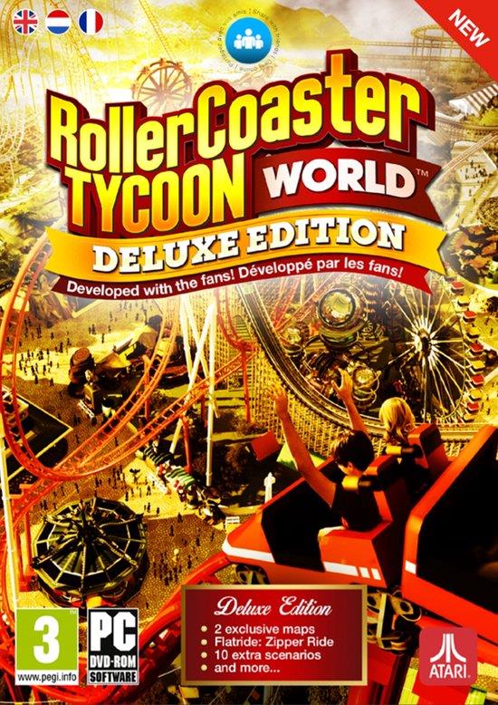 Jeu PC RollerCoaster Tycoon En Français - Big Box - Version Complète, Bon état