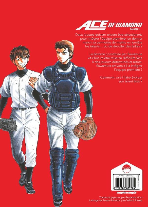 Ace of Diamond Tome 3 : Yûji Terajima - Mangas Shonen | Cultura