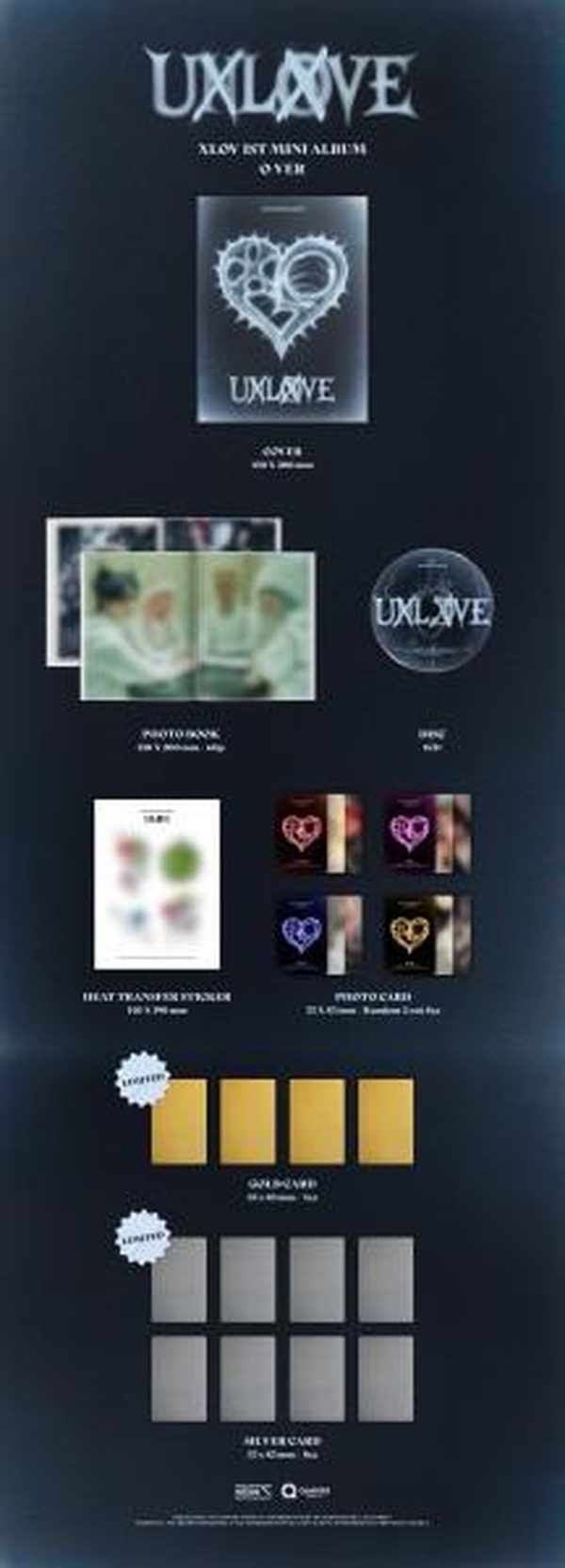 UXLXVE : Xlov- KPOP - Genres musicaux | Cultura