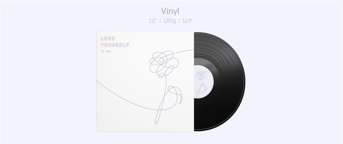 LOVE YOURSELF : Her : Bts - Vinyles pop-rock | Cultura