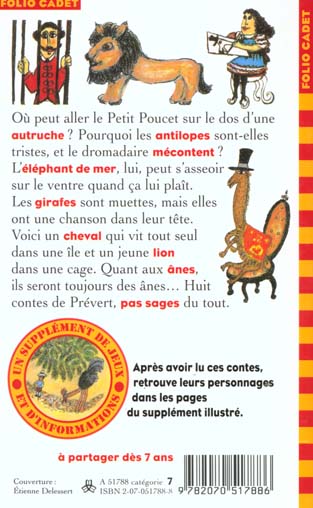 絵本・児童書 Contes pour enfants pas sages Amazon.co.jp: Contes pour enfants pas sages : Prévert, Jacques
