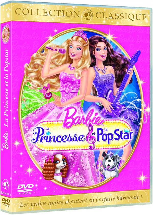 Barbie, la princesse et la popstar DVD Jeunesse famille